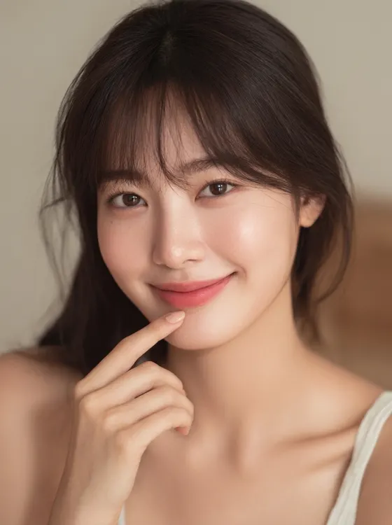 가상모델 #1303 얼굴 원본 6