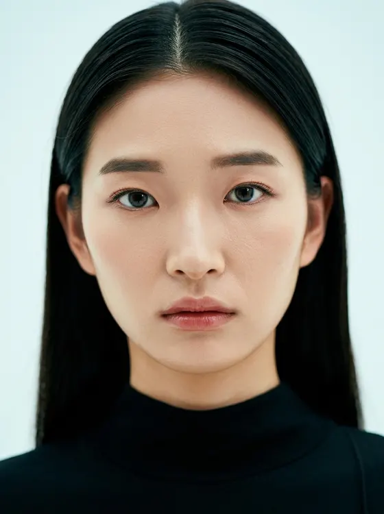 가상모델 #1333 얼굴 원본 23