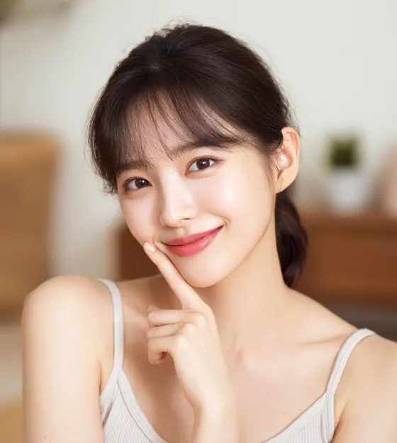가상모델 #1303 얼굴 원본 7