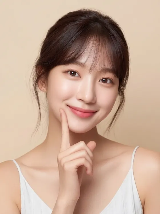가상모델 #1303 얼굴 원본 8