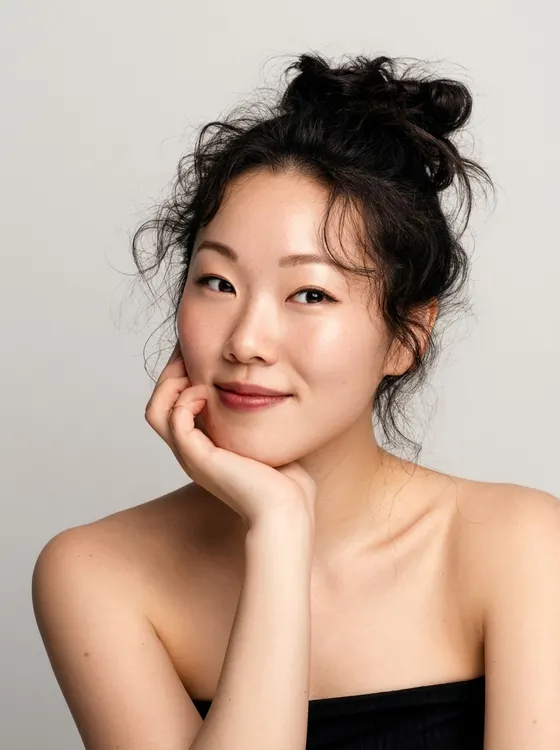 가상모델 #1122 얼굴 원본 1
