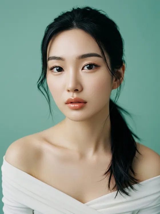 가상모델 #1218 얼굴 원본 3