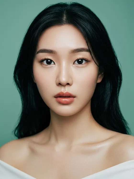 가상모델 #1218 얼굴 원본 6