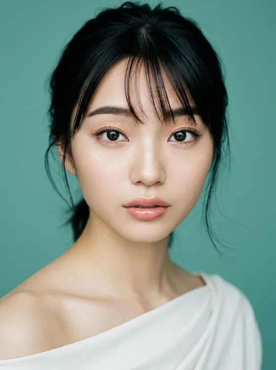 가상모델 #1218 얼굴 원본 7
