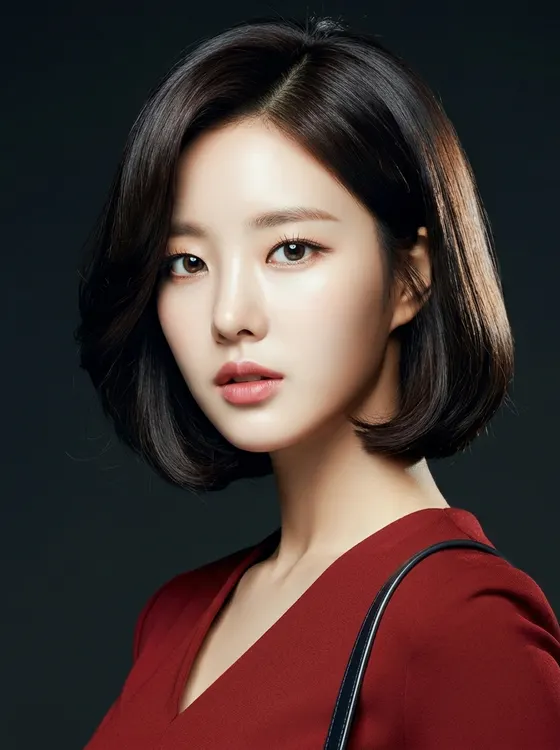 가상모델 #1381 얼굴 원본 2