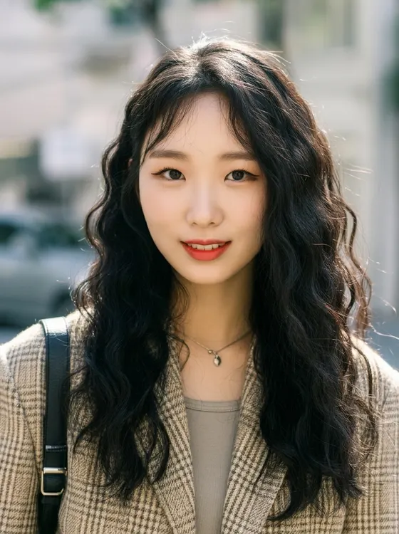 가상모델 #1381 얼굴 원본 4