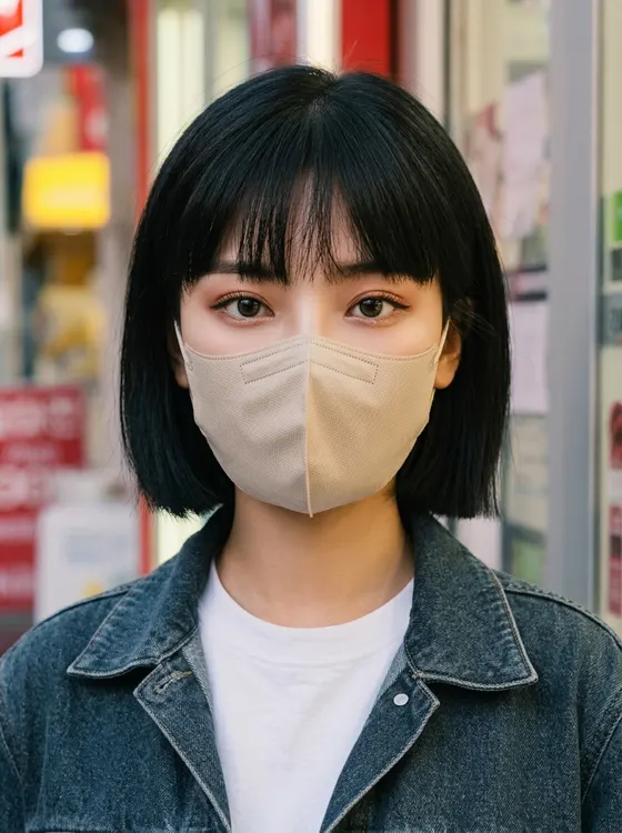 가상모델 #1381 얼굴 원본 20