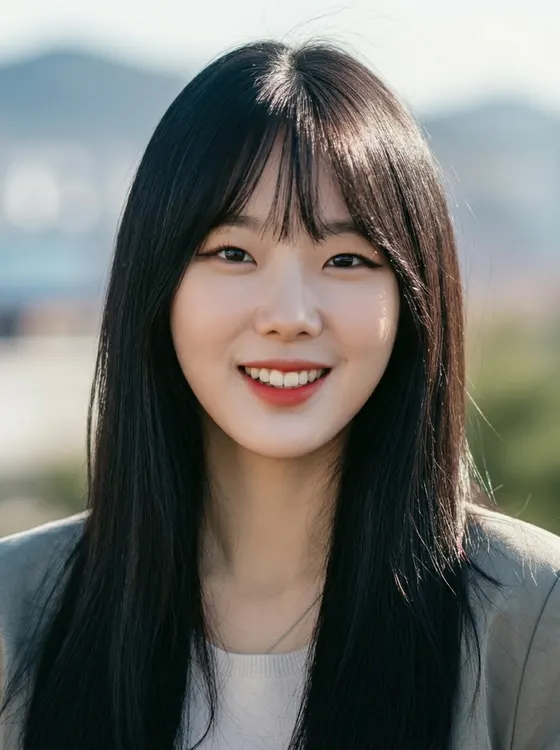 가상모델 #1381 얼굴 원본 24