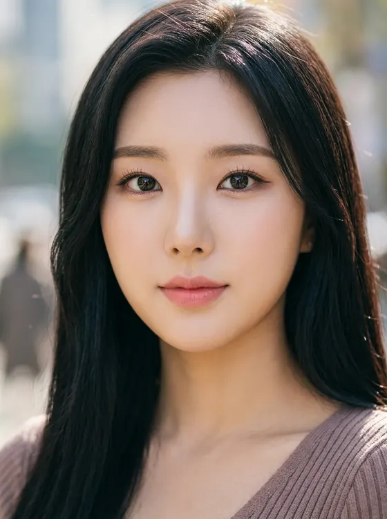 가상모델 #1465 얼굴 원본 5