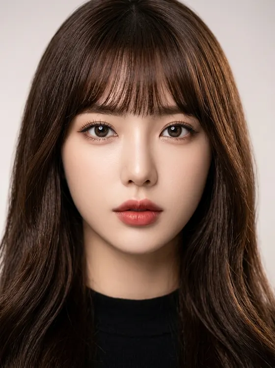 가상모델 #1465 얼굴 원본 6