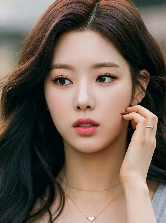 가상모델 #1465 얼굴 원본 7