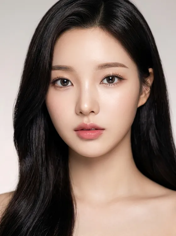 가상모델 #1465 얼굴 원본 8