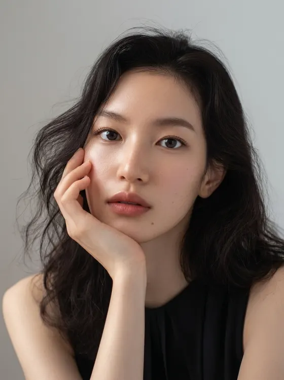 가상모델 #1303 얼굴 원본 16