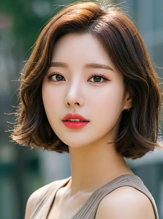 가상모델 #1465 얼굴 원본 21