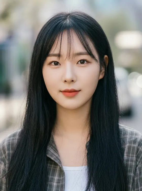 가상모델 #1387 얼굴 원본 6