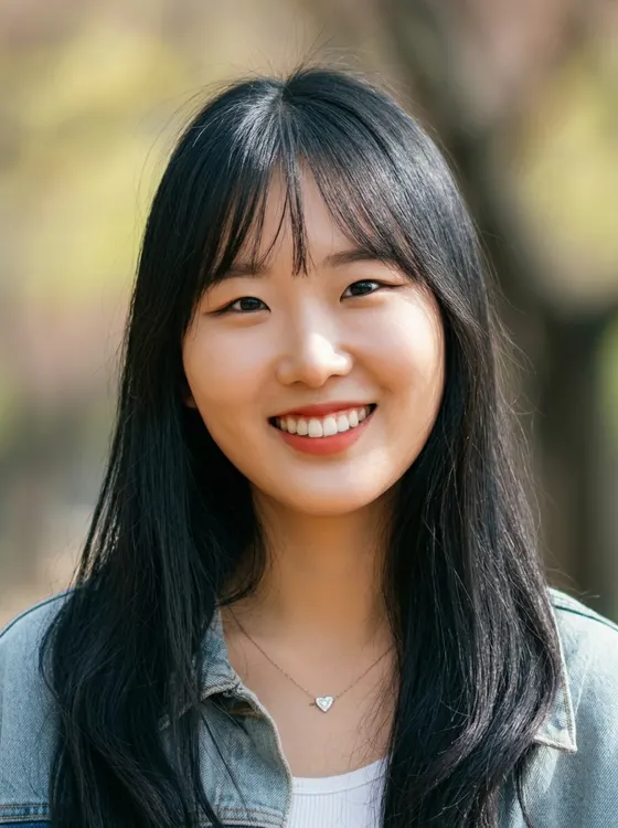 가상모델 #1387 얼굴 원본 15