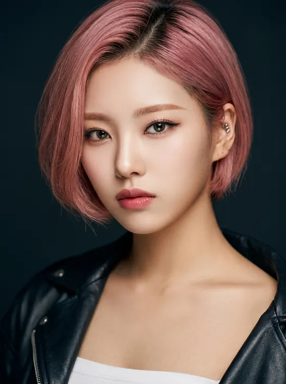 가상모델 #1387 얼굴 원본 18