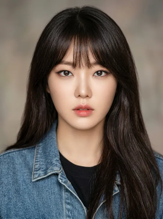 가상모델 #1387 얼굴 원본 22
