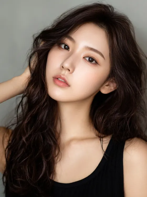 가상모델 #1303 얼굴 원본 19