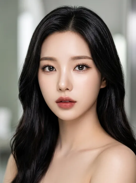 가상모델 #1472 얼굴 원본 2