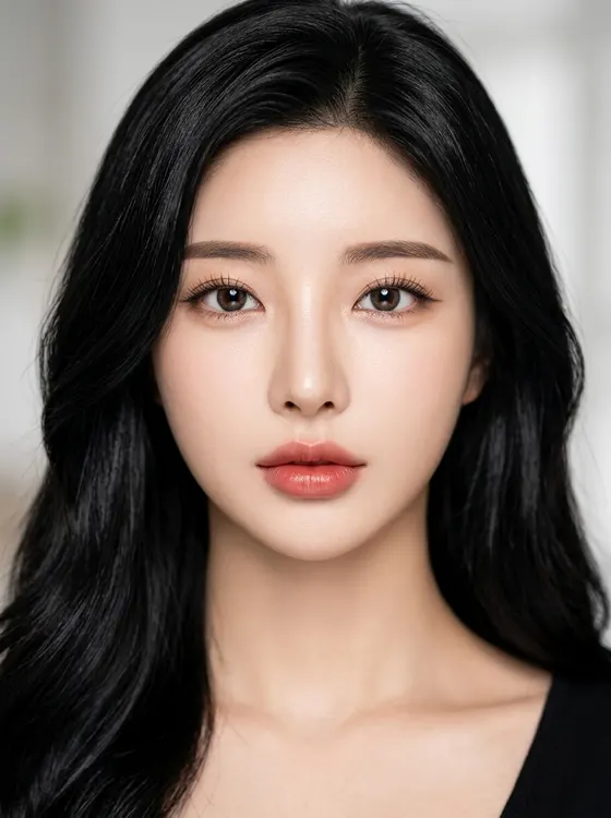 가상모델 #1472 얼굴 원본 5