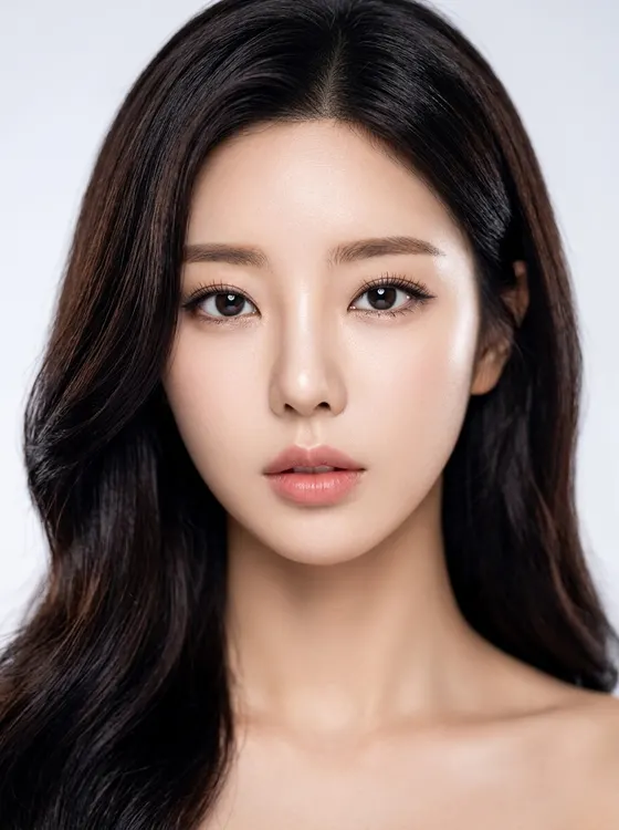 가상모델 #1472 얼굴 원본 7