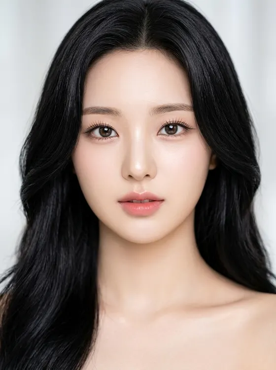 가상모델 #1474 얼굴 원본 3