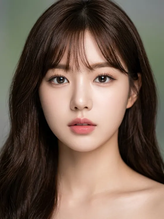 가상모델 #1474 얼굴 원본 6