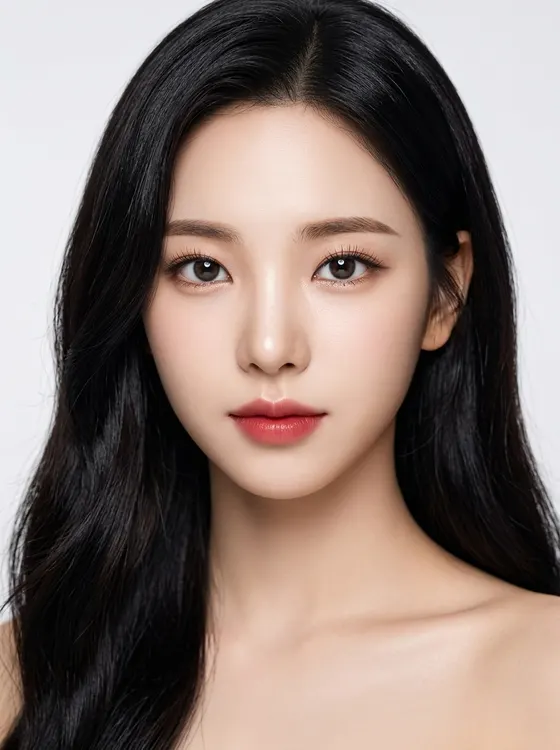 가상모델 #1474 얼굴 원본 7