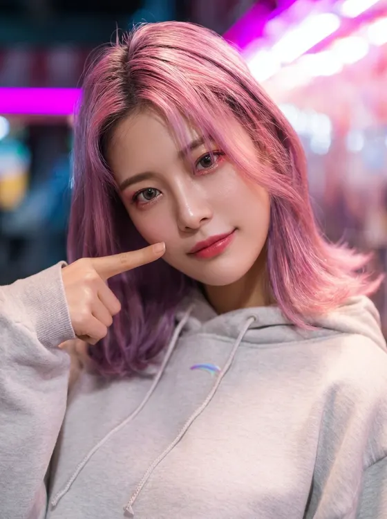 가상모델 #75 얼굴 원본 1