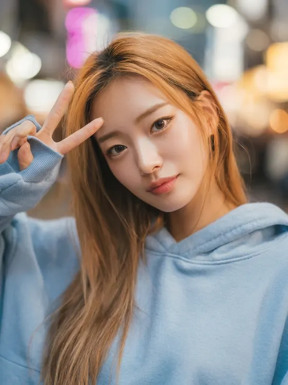 가상모델 #105 얼굴 원본 1