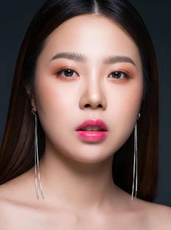 가상모델 #120 얼굴 원본 4
