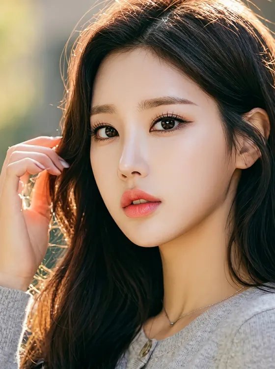 가상모델 #1474 얼굴 원본 21