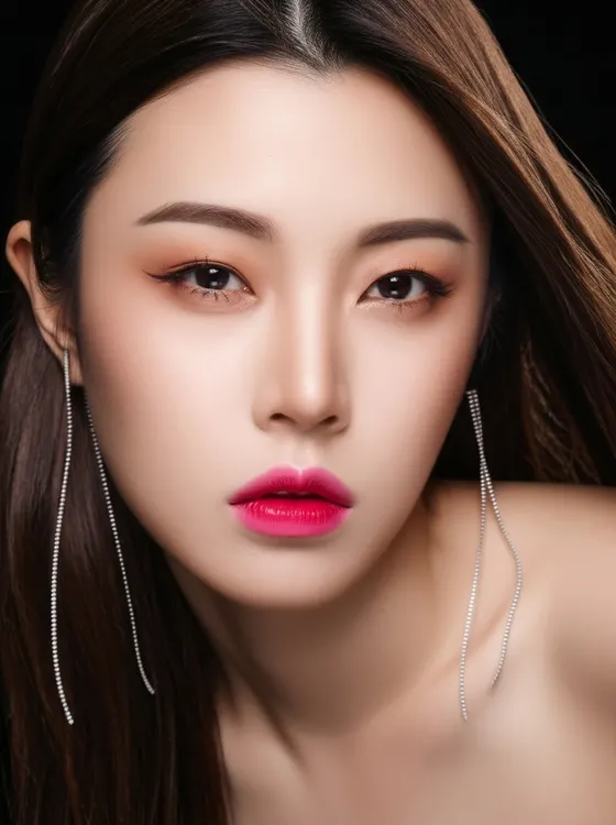 가상모델 #319 얼굴 원본 3