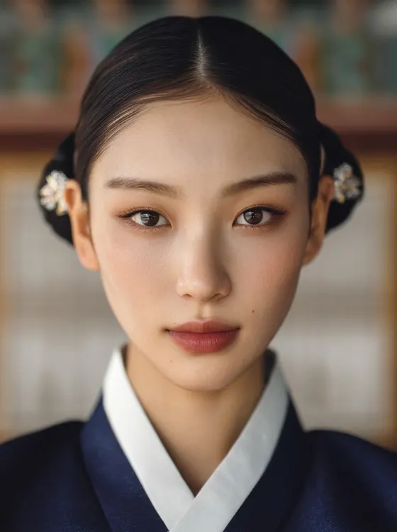 가상모델 #1114 얼굴 원본 7