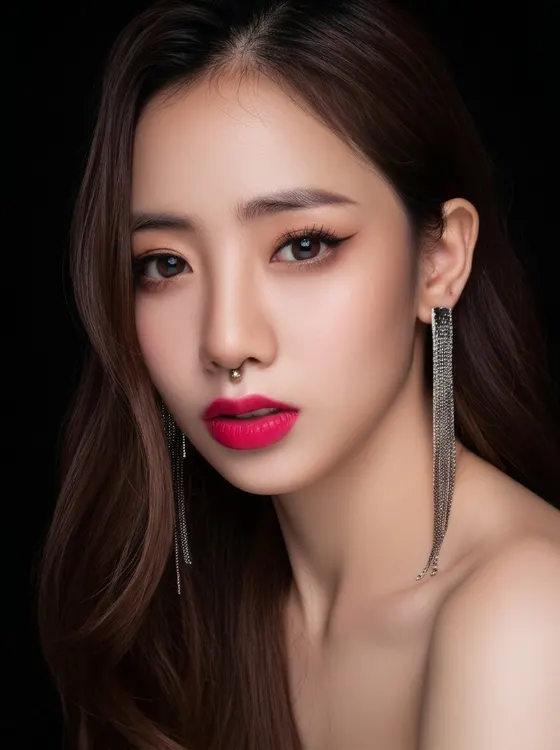 가상모델 #783 얼굴 원본 4