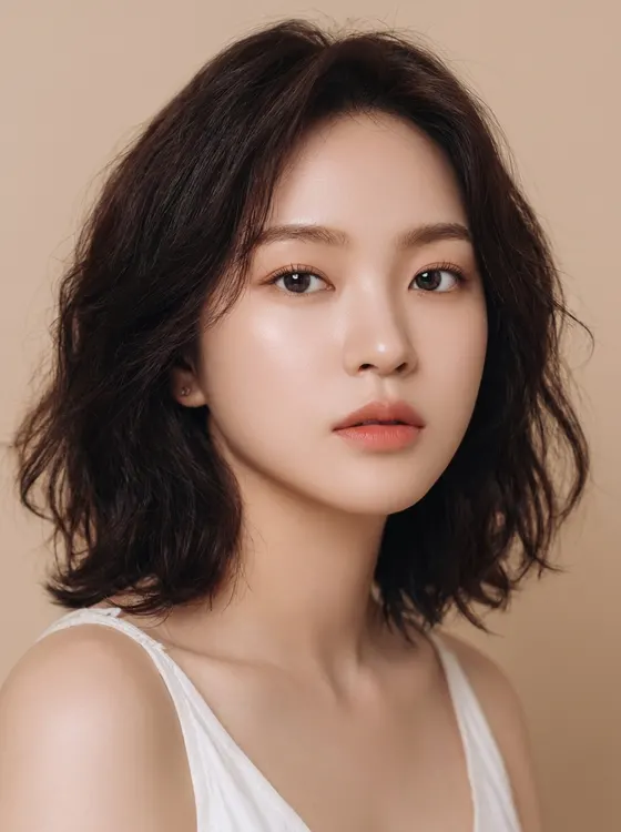 가상모델 #62 얼굴 원본 3