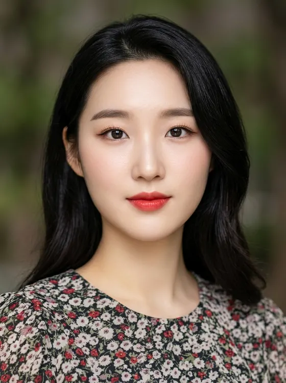 가상모델 #1390 얼굴 원본 11