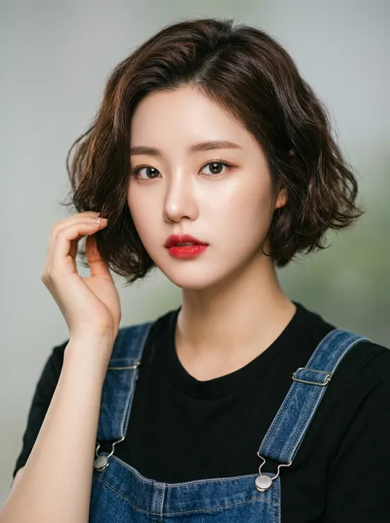 가상모델 #1390 얼굴 원본 14