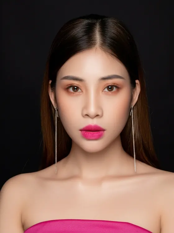 가상모델 #821 얼굴 원본 5