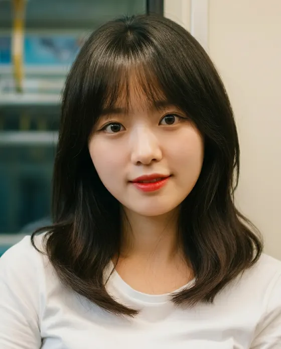 가상모델 #1390 얼굴 원본 18