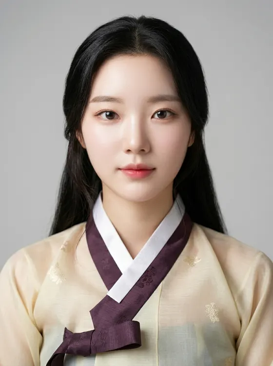 가상모델 #1390 얼굴 원본 20