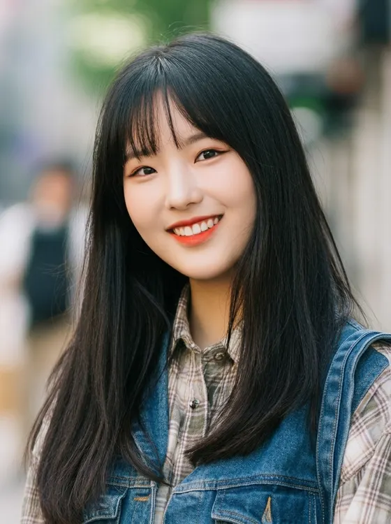 가상모델 #1390 얼굴 원본 22