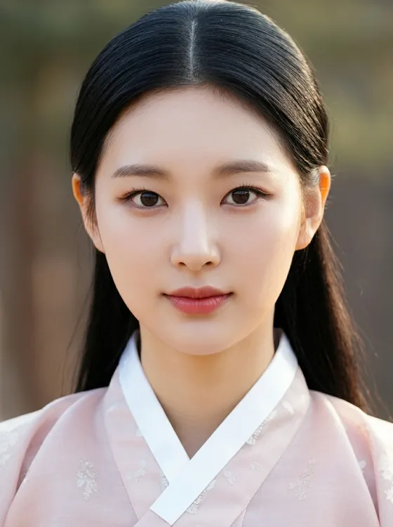 가상모델 #1390 얼굴 원본 23