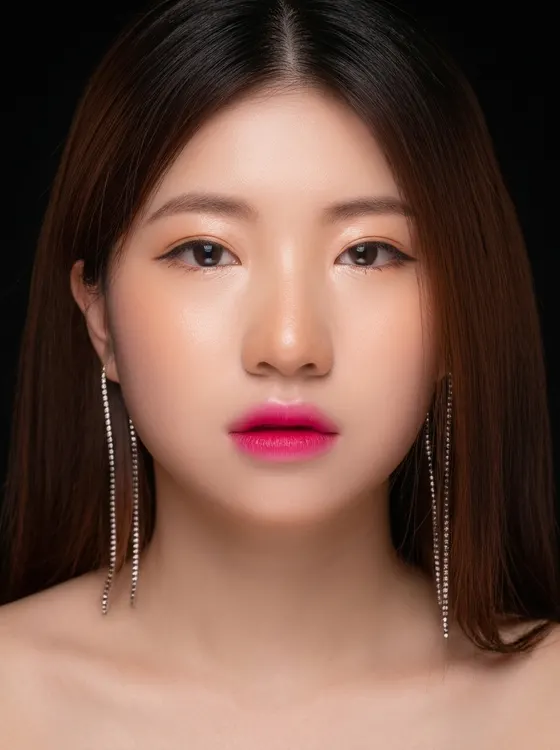 가상모델 #845 얼굴 원본 3
