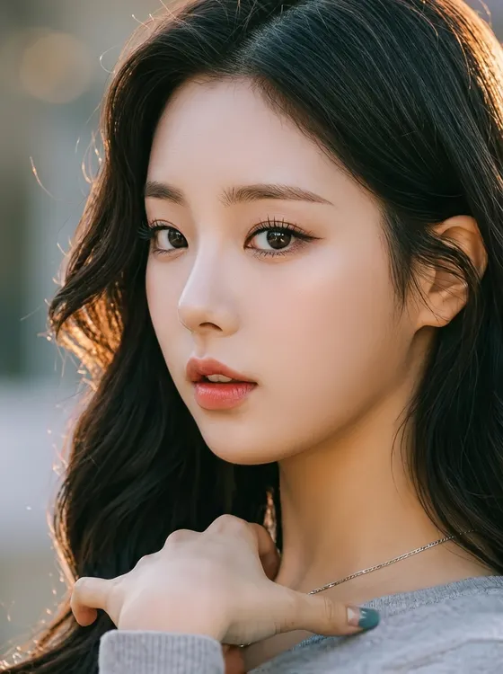 가상모델 #1476 얼굴 원본 5
