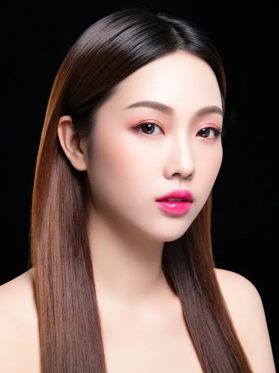 가상모델 #858 얼굴 원본 5