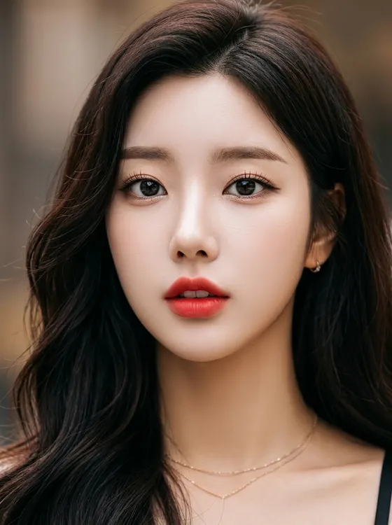 가상모델 #1476 얼굴 원본 8