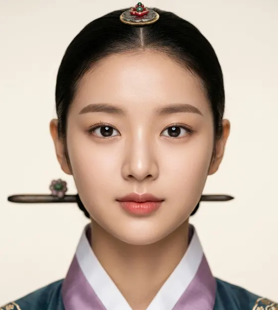 가상모델 #1388 얼굴 원본 5