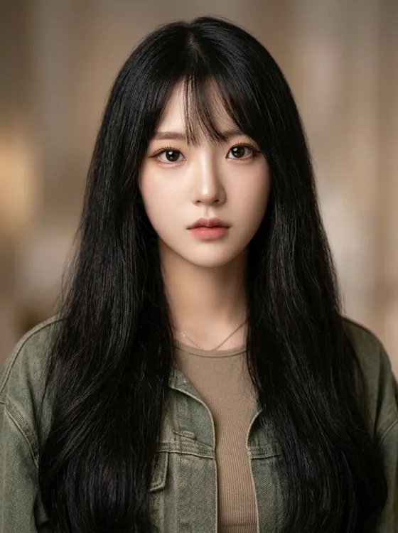 가상모델 #1388 얼굴 원본 14